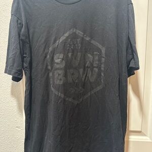 Black Short Sleeve Seven Brew Tshirt